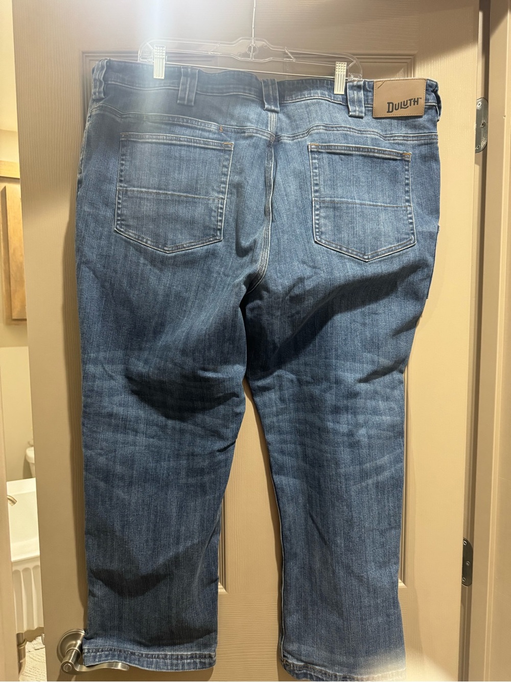 Duluth Trading Co. Men’s Relaxed Blue Denim Jeans